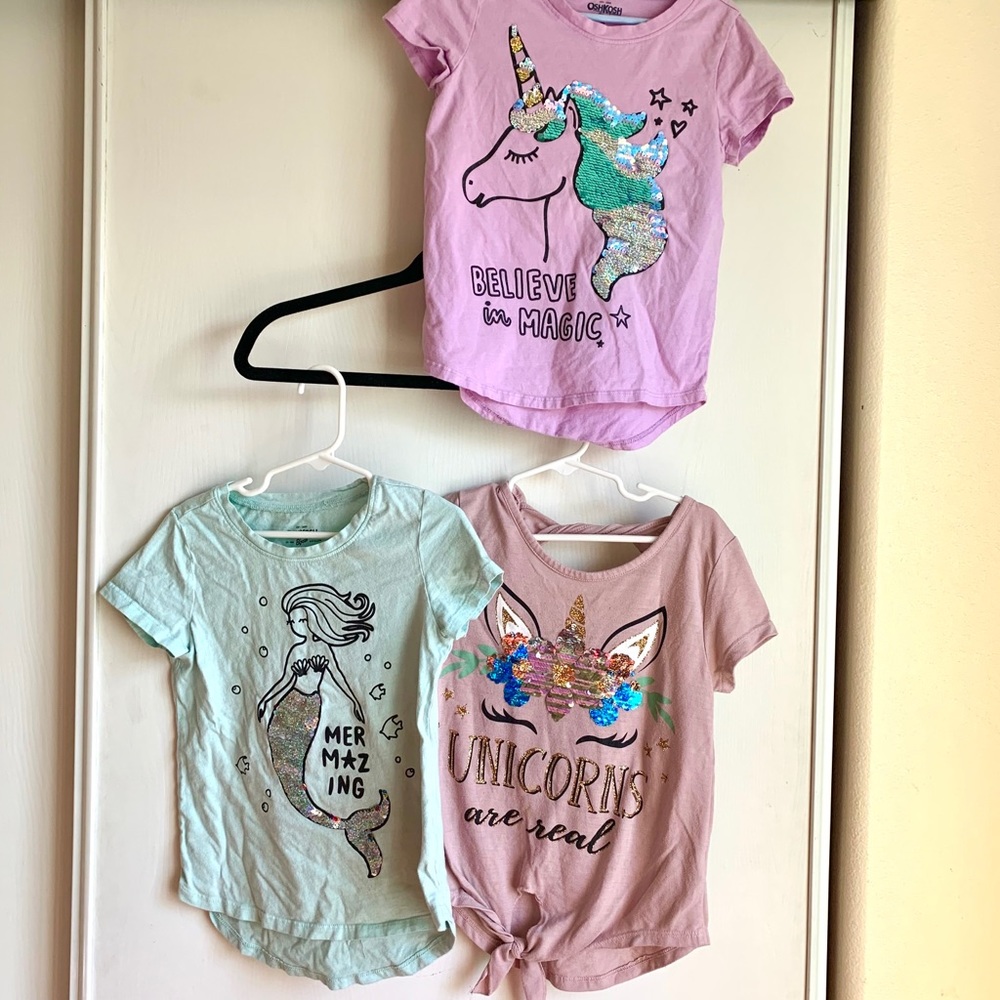 Cute flip sequin top bundle